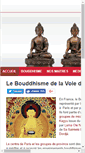 Mobile Screenshot of bouddhisme-voiedudiamant.fr